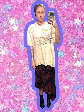 Woolrich vintage 80s 90s eagle destroyed tshirt XL thrashed tee grunge punk